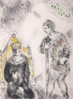 Marc Chagall DAVID BEFORE SAUL Hand Embellished Etching - Sold for $2,944 on 05-16-2026 (Lot 170).jpg